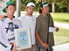 Ryan Bolash from Team Infinity caught the largest blacktip shark caught during the 2012 Blacktip Challenge shark fishing tournament in Florida